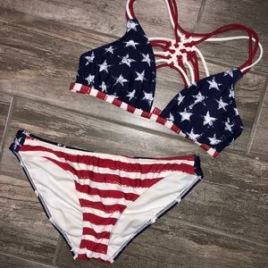 American Flag Bikini